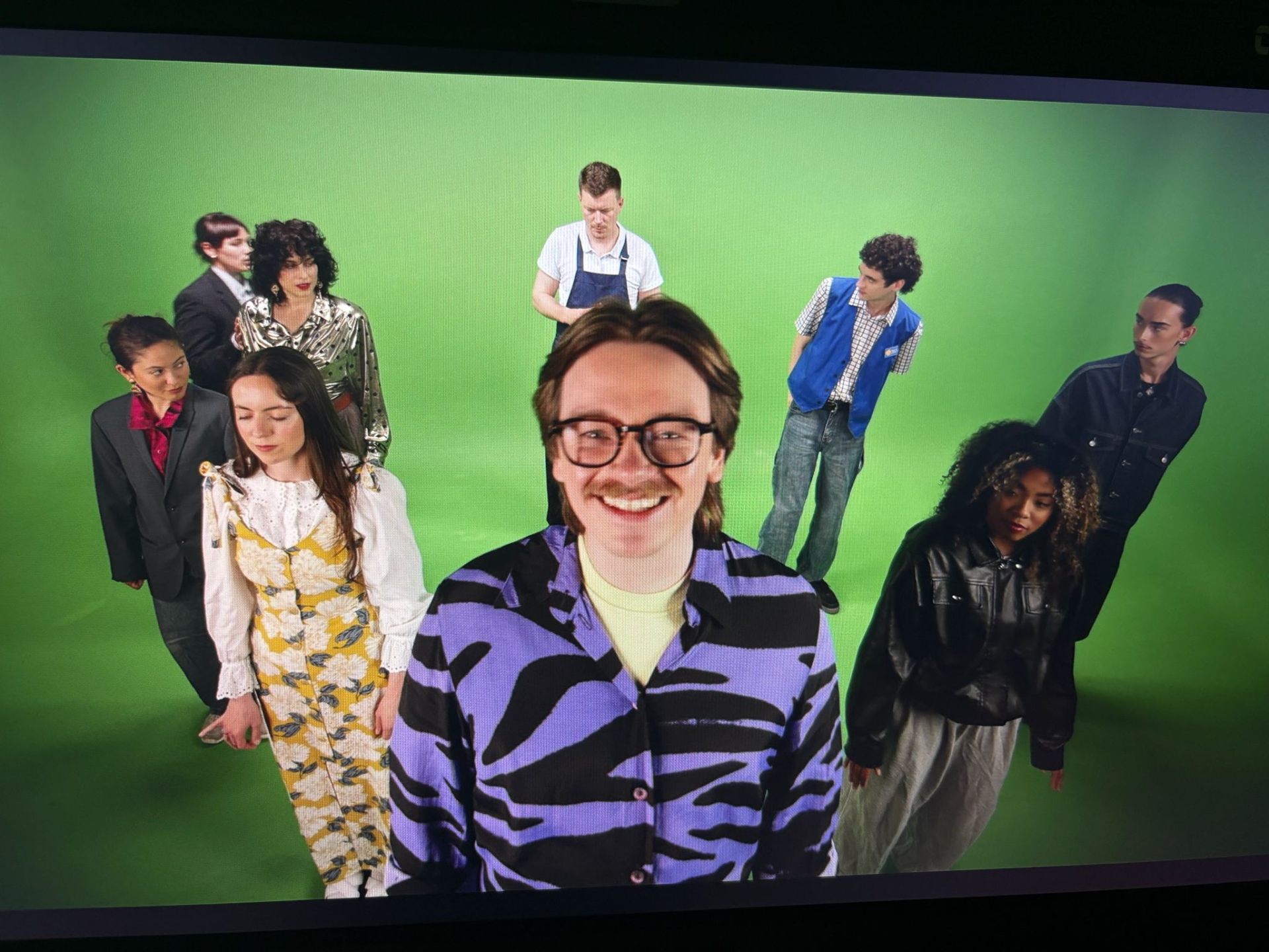 Mariana dancing in a nonprofit video campaign in Amsterdam